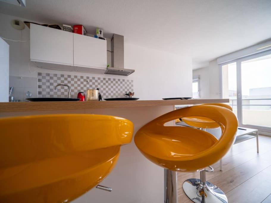 מרסיי Appartement Tout Equipe Climatise Terrasse Hopital De La Timone מראה חיצוני תמונה